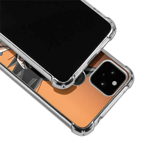 Dragon Ball Z Goku Portrait Google Pixel 5a 5G Clear Case